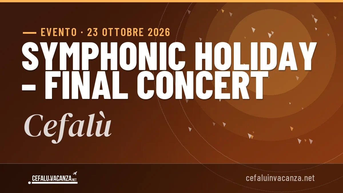 Symphonic Holiday – Final Concert Cefalù 2026: date e programma